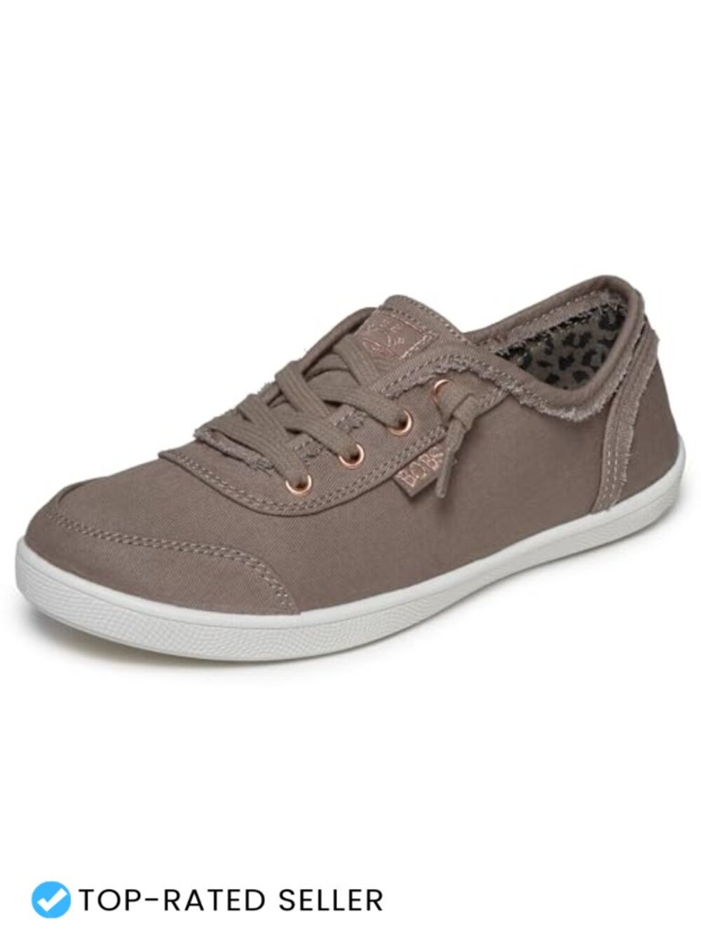 Memory Foam Slip On Canvas Sneaker Frayed Detail Vegan Casual